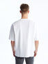 LC Waikiki Crew Neck Short Sleeve Printed Combed Cotton Men's T-shirt